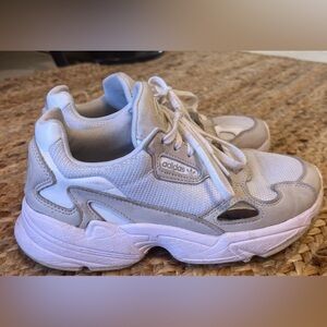 Adidas Cream Mesh Sneakers